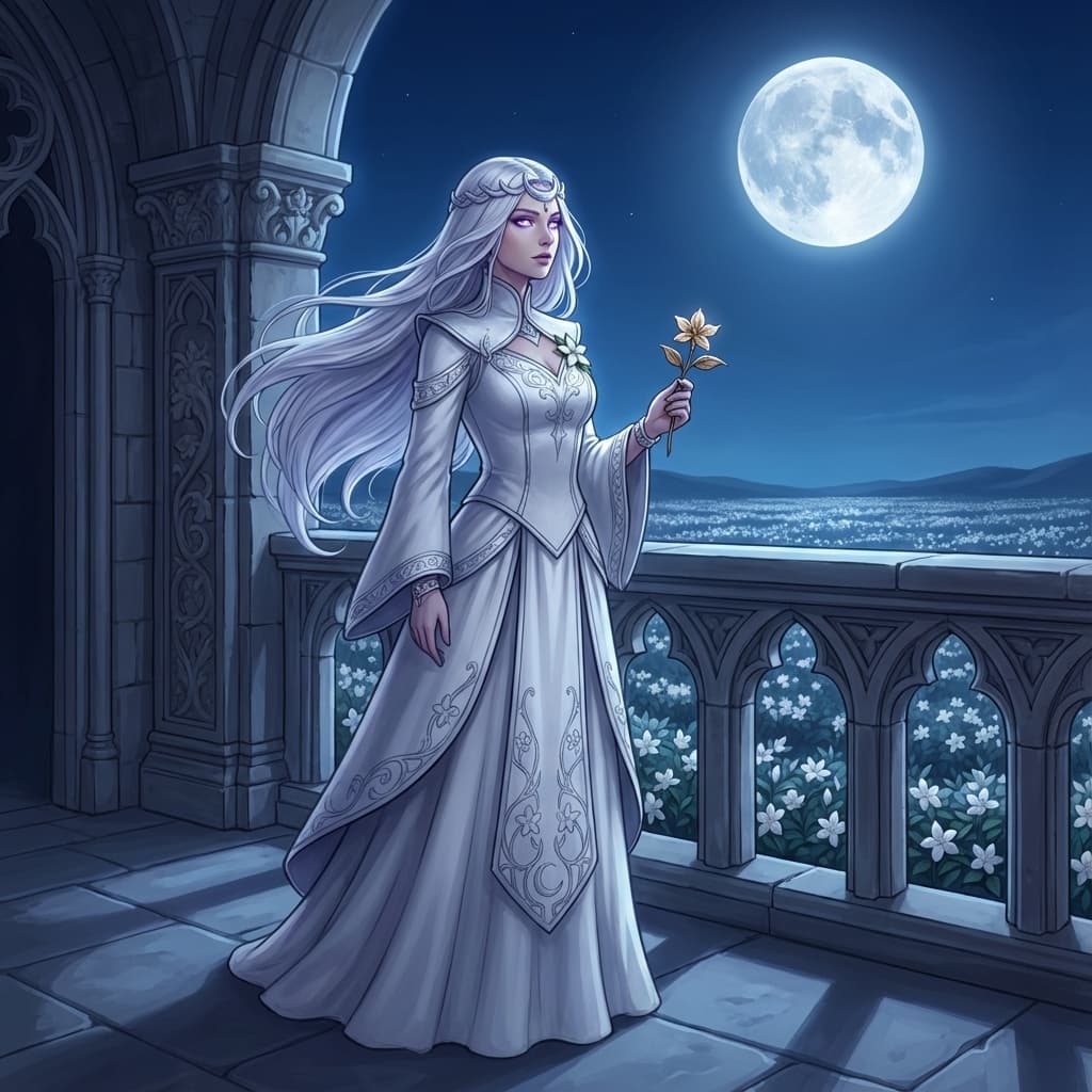 Moonlit Balcony