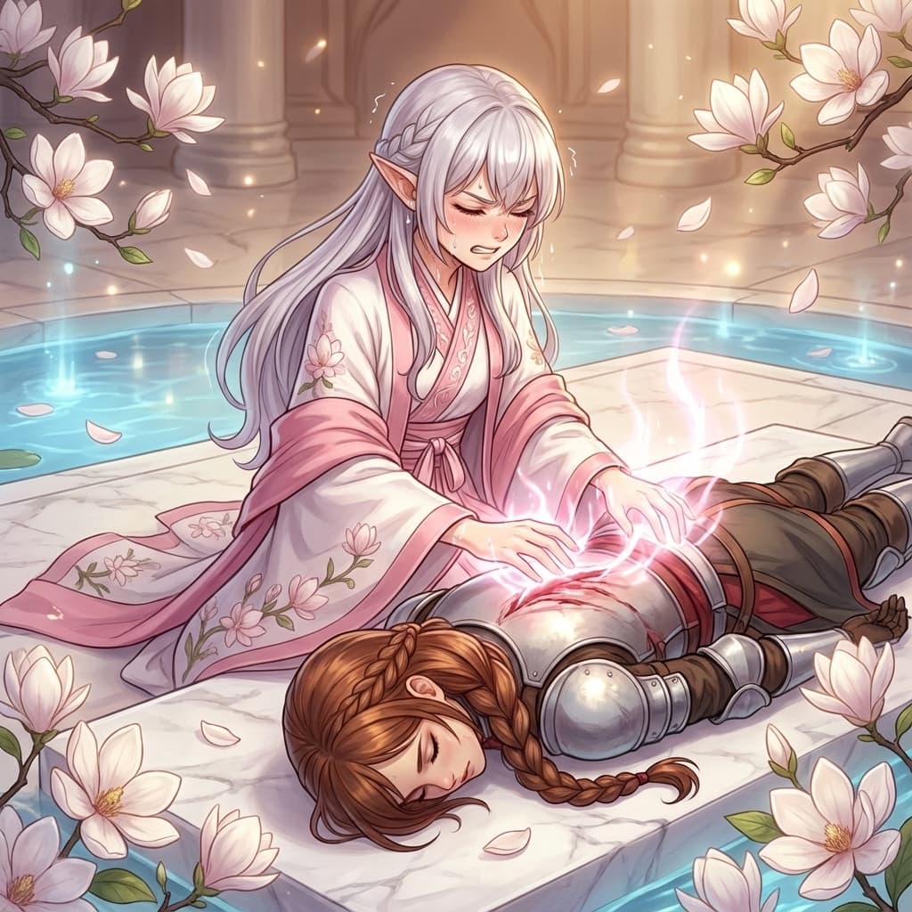 Heals Elena